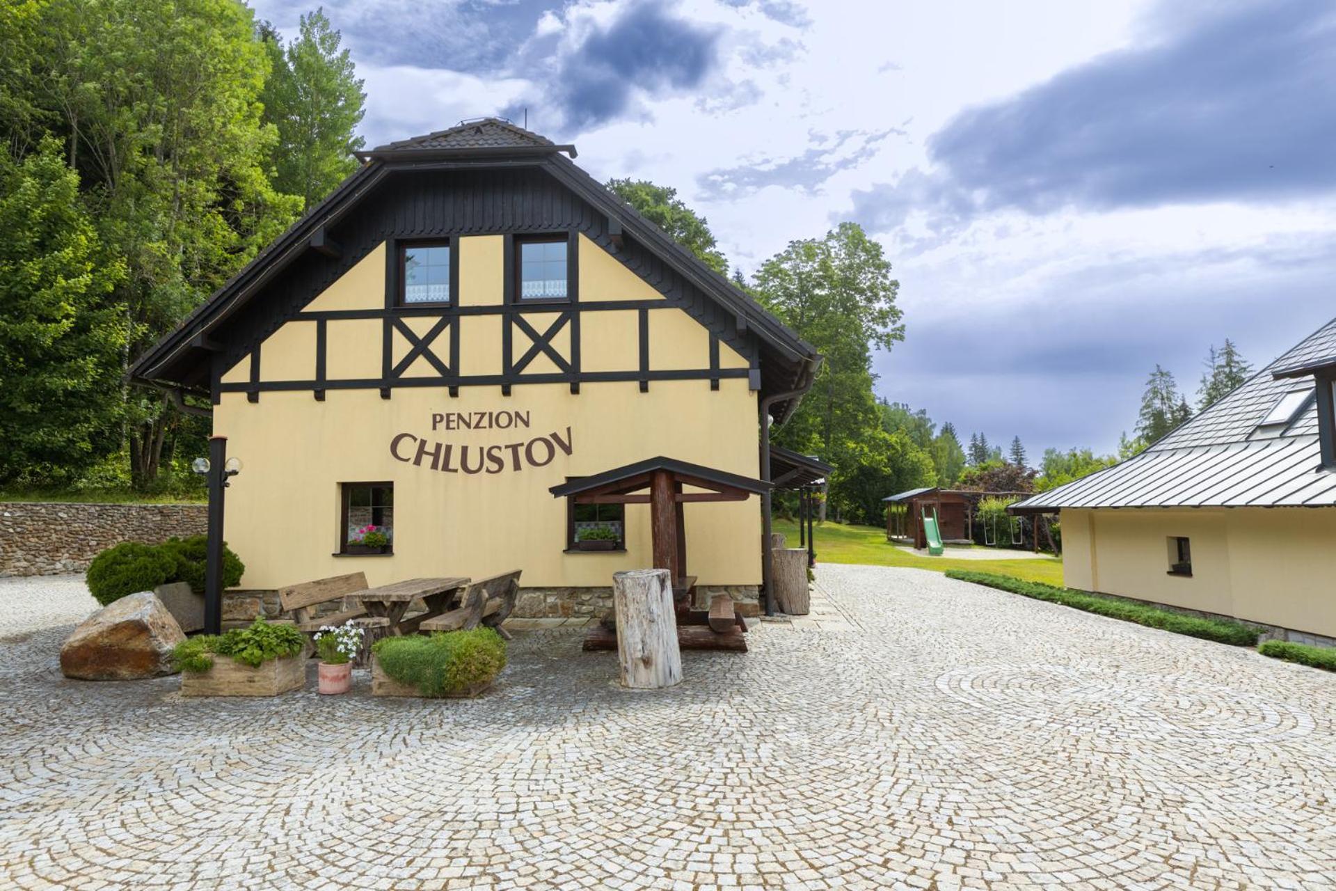 Penzion Chlustov Strazny Dış mekan fotoğraf