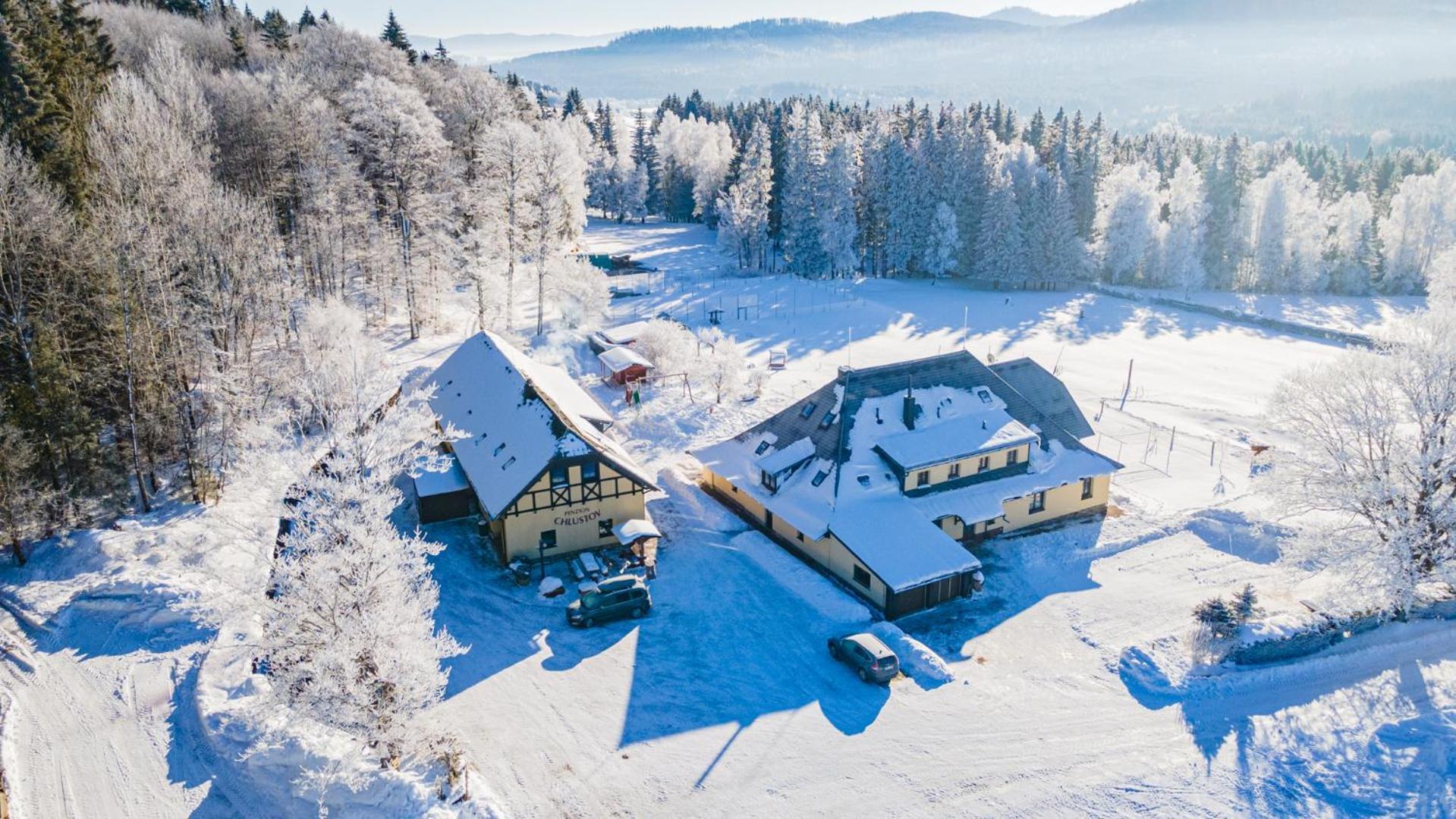 Penzion Chlustov Strazny Dış mekan fotoğraf